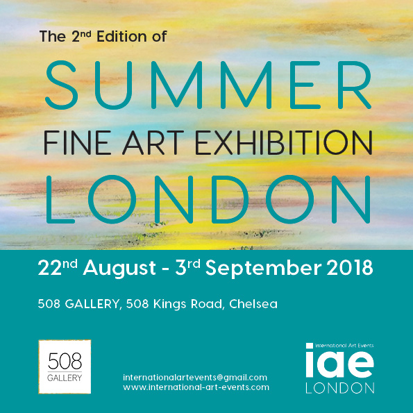 International Art Events are proud to announce: The second edition of Summer Small Fine Art Exhibition in London that will take place between 22nd August-3th September 2018.